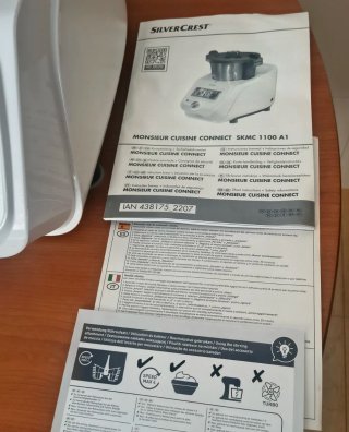 Robot Cocina Monsieur Cuisine Connect Wi-Fi.