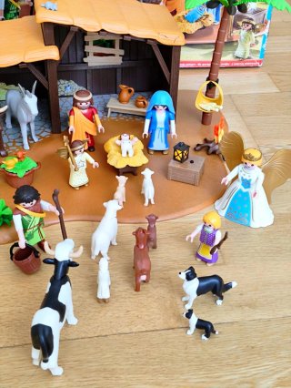 PLAYMOBIL BELÉN 5588 CON EXTRAS