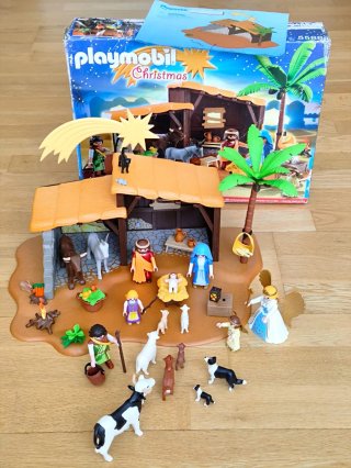 PLAYMOBIL BELÉN 5588 CON EXTRAS