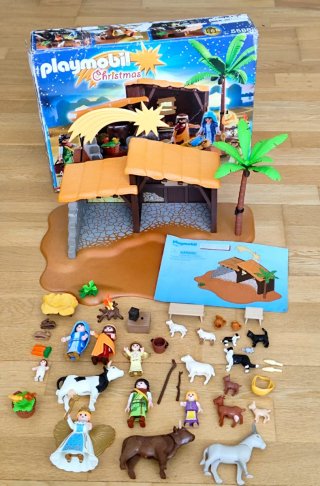 PLAYMOBIL BELÉN 5588 CON EXTRAS