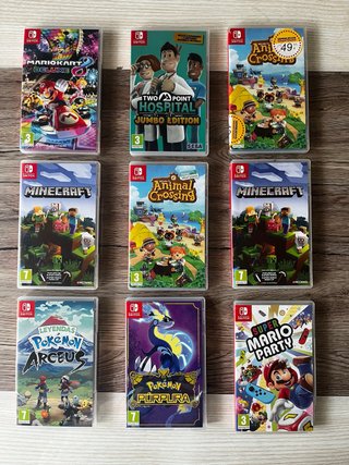 Lote Nintendo Switch | Mario Kart, Pokémon...