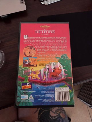 4 VHS - film per bambini