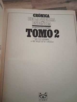 CRÓNICA DE LA GUERRA ESPAÑOLA