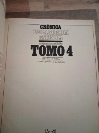 CRÓNICA DE LA GUERRA ESPAÑOLA