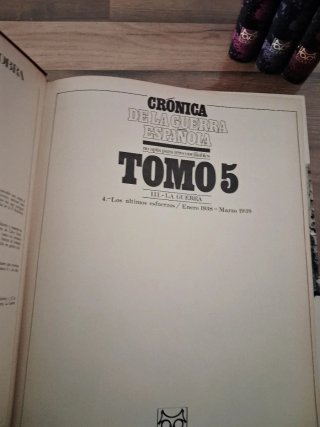 CRÓNICA DE LA GUERRA ESPAÑOLA