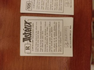 Cromos Panini Astérix