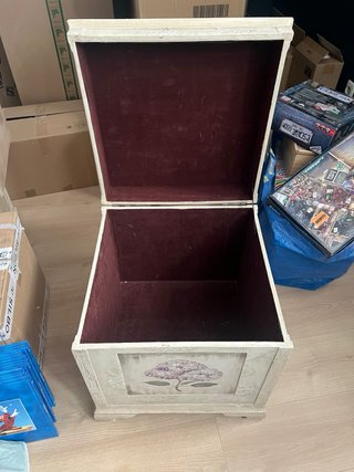 2 Cajas de almacenaje decorativas