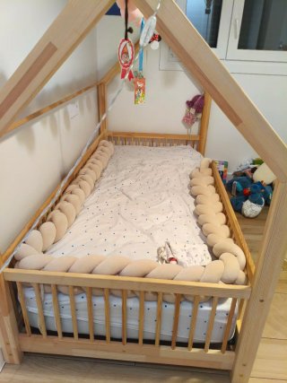 Cama casita Montessori 90x190