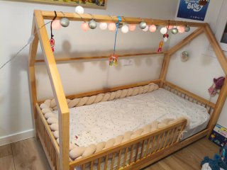 Cama casita Montessori 90x190