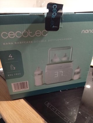 Calienta biberones y esterilizador Cecotec