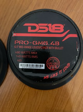 Medios DS18 Bala 480W Max 140W RMS 4 Ohm