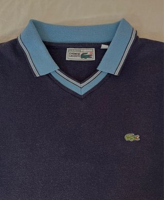 Polo vintage Chemise Lacoste Made in France L/M