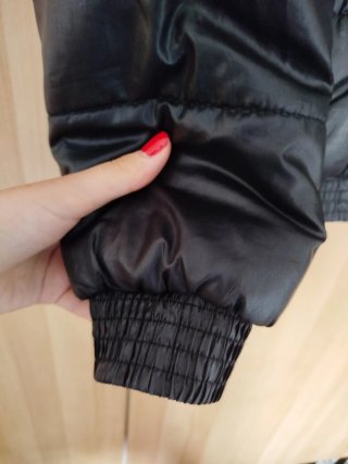 Chaqueta acolchada Pepe Jeans negra talla 7/8 años
