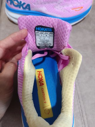 Zapatillas Hoka Mujer Talla 38 Rosa y Azul