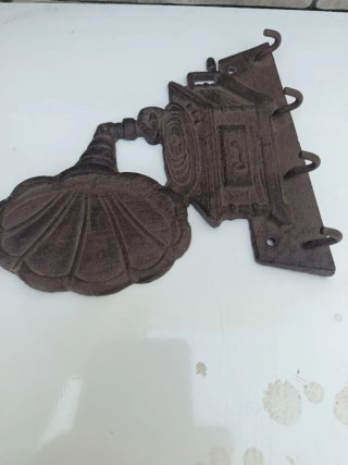 Colgador antiguo gramófono