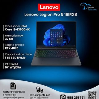 Lenovo Legion Pro 5 16IRX8