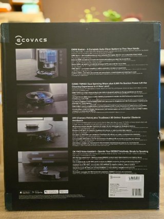 Robot aspirador Ecovacs Deebot X1 OMNI c/garantia