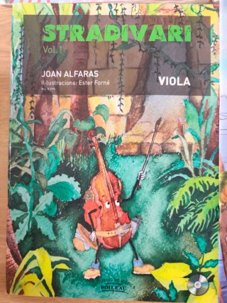 Lote libros de viola y lenguaje musical