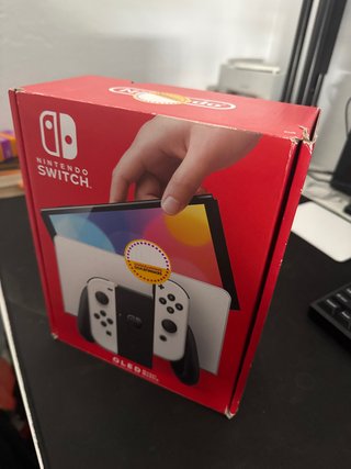 Scatola originale Nintendo Switch OLED
