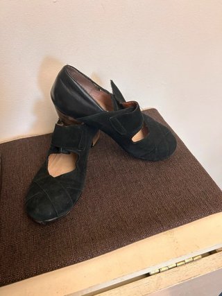 Zapatos de flamenco negros