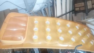 Colchoneta hinchable para piscina o playa