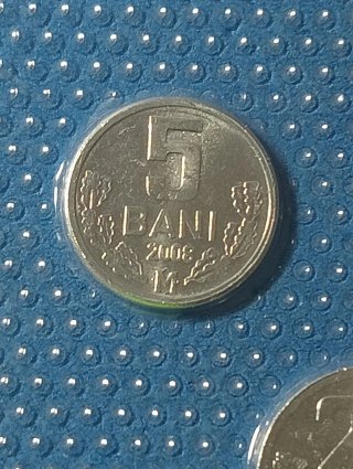 Monete Moldavia 10, 25, 5 Bani