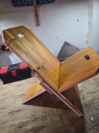 Silla Vikinga Desmontable Madera
