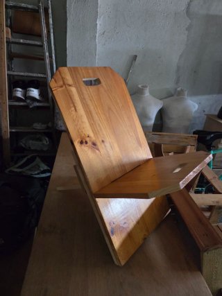 Silla Vikinga Desmontable Madera