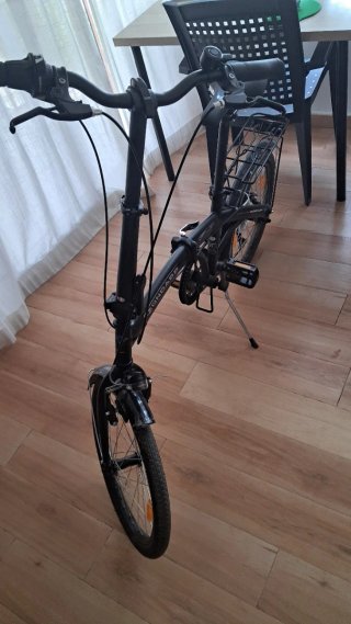 Bicicleta Plegable Zundapp Cityfolder Negra