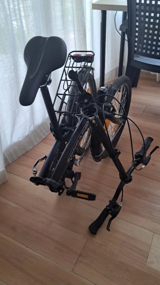 Bicicleta Plegable Zundapp Cityfolder Negra