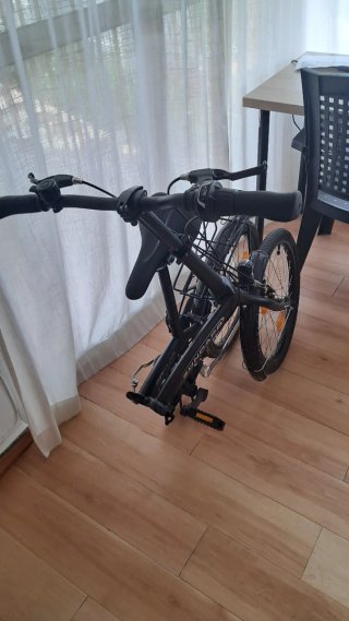 Bicicleta Plegable Zundapp Cityfolder Negra
