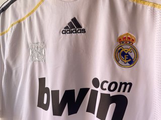 Camiseta Real Madrid 08/09 Kaká #8 Adidas