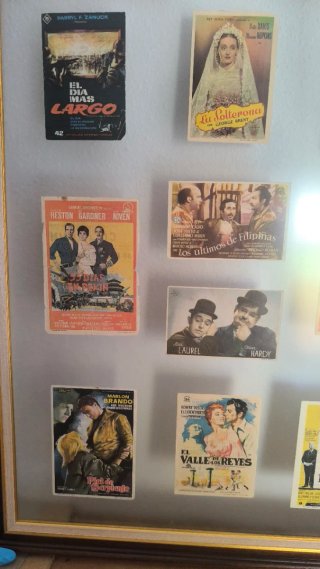 Cuadro Original Cine Clásico: 10 Carteles/ Cards