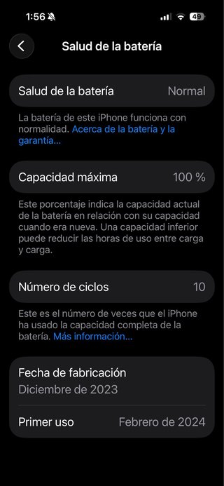 iPhone 15 Pro impecable