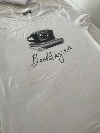 Camiseta Bookstagram Talla M