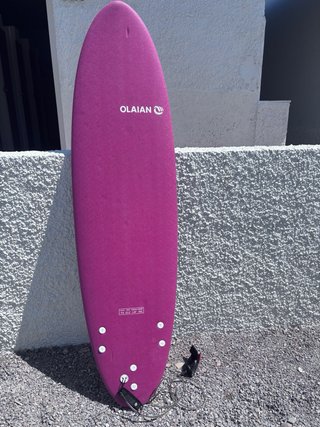Tabla de surf Olaian  100 (7' ) como nueva