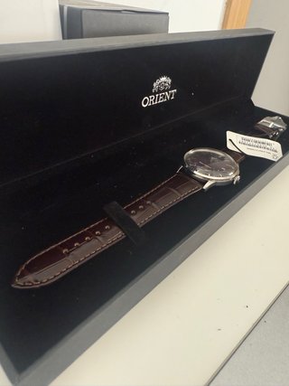 Reloj Orient Bambino 40mm Violeta