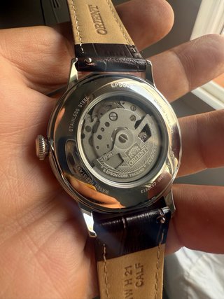 Reloj Orient Bambino 40mm Violeta
