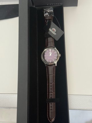 Reloj Orient Bambino 40mm Violeta