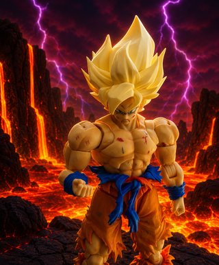 Pack Cabelleras SH Figuarts Goku