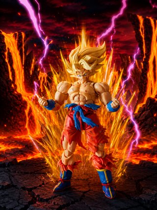 Pack Cabelleras SH Figuarts Goku