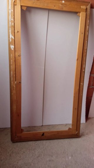 Marco de madera efecto dorado antiguo