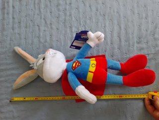 Peluche Bugs Bunny Superman