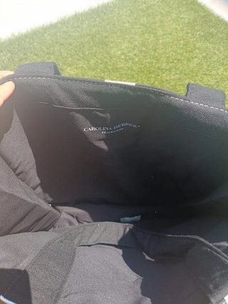 Bolso Tote Carolina Herrera Rayas