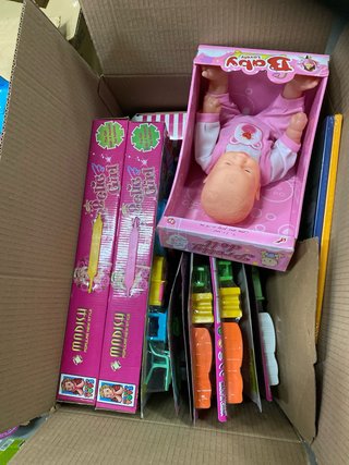 Juguetes varios Lote de 3 cajas