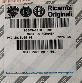 Sensor Cigüeñal Fiat