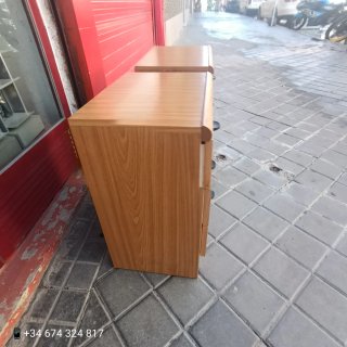 Mesitas de noche de madera (2 unidades)