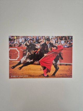 Conjunto láminas taurinas Pablo Aguado