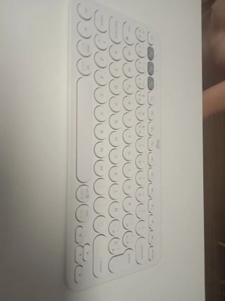 Teclado Inalámbrico Logitech Blanco K380