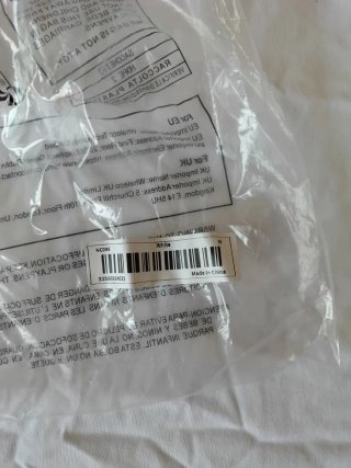 Camiseta blanca básica manga corta